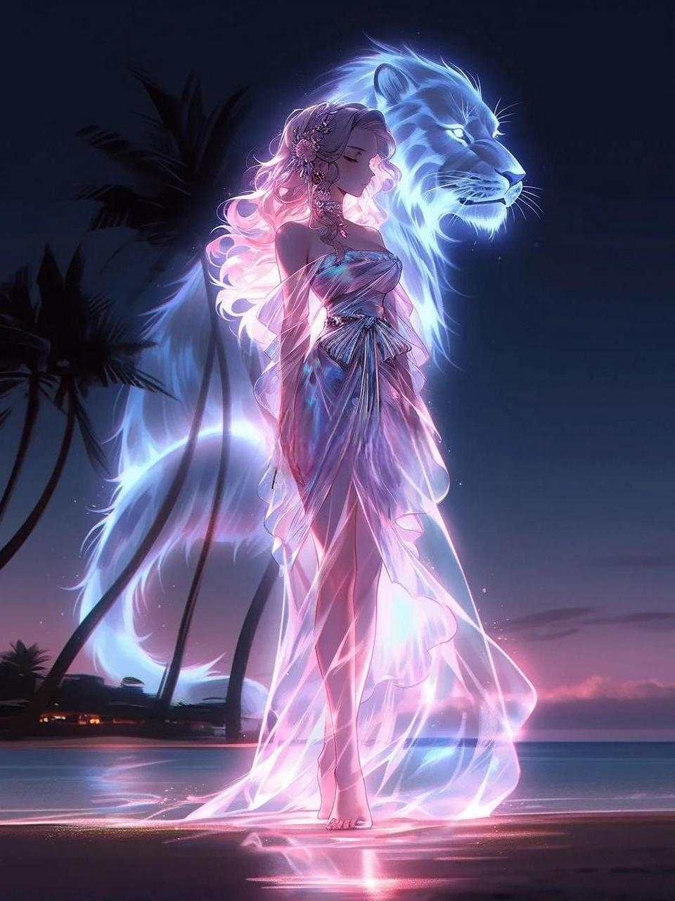 唯美壁纸|十二星座  7815狮子座:自信,热情,慷慨,有领导力,但有