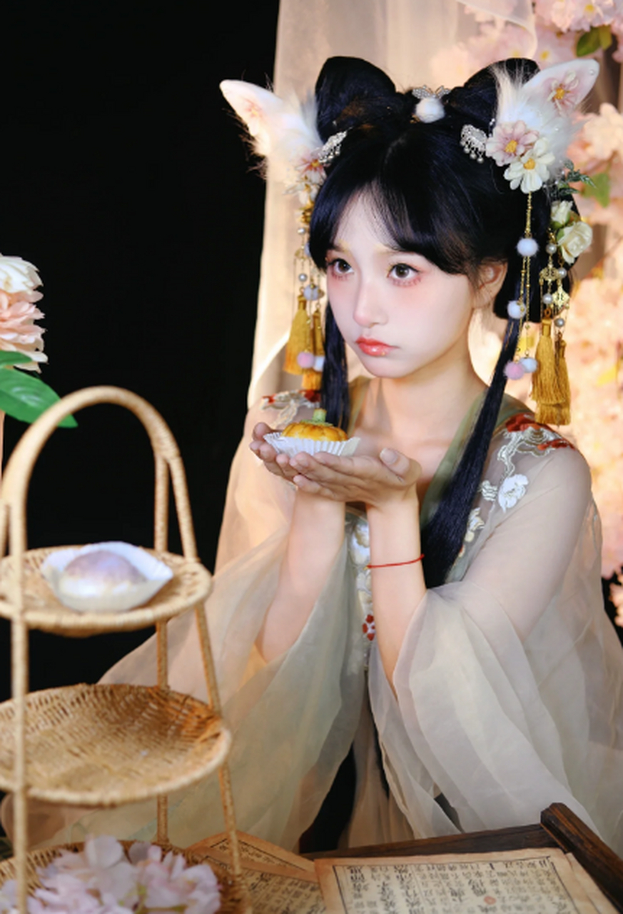 绝美古风少女,一秒穿越千年!