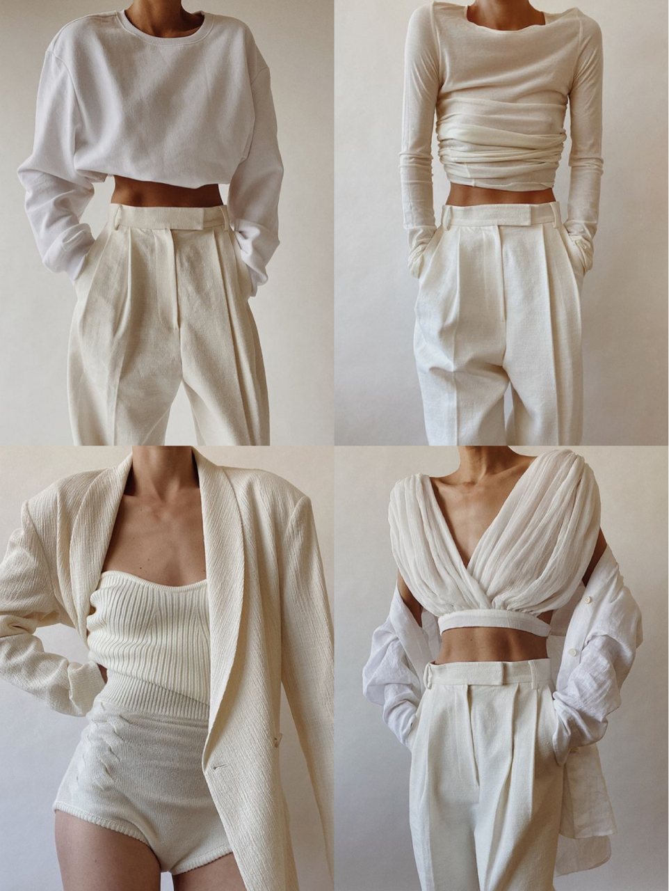 p1 1上衣:hm 裤:pixie market 2上衣:gia studios 3上衣:trois 衬衫