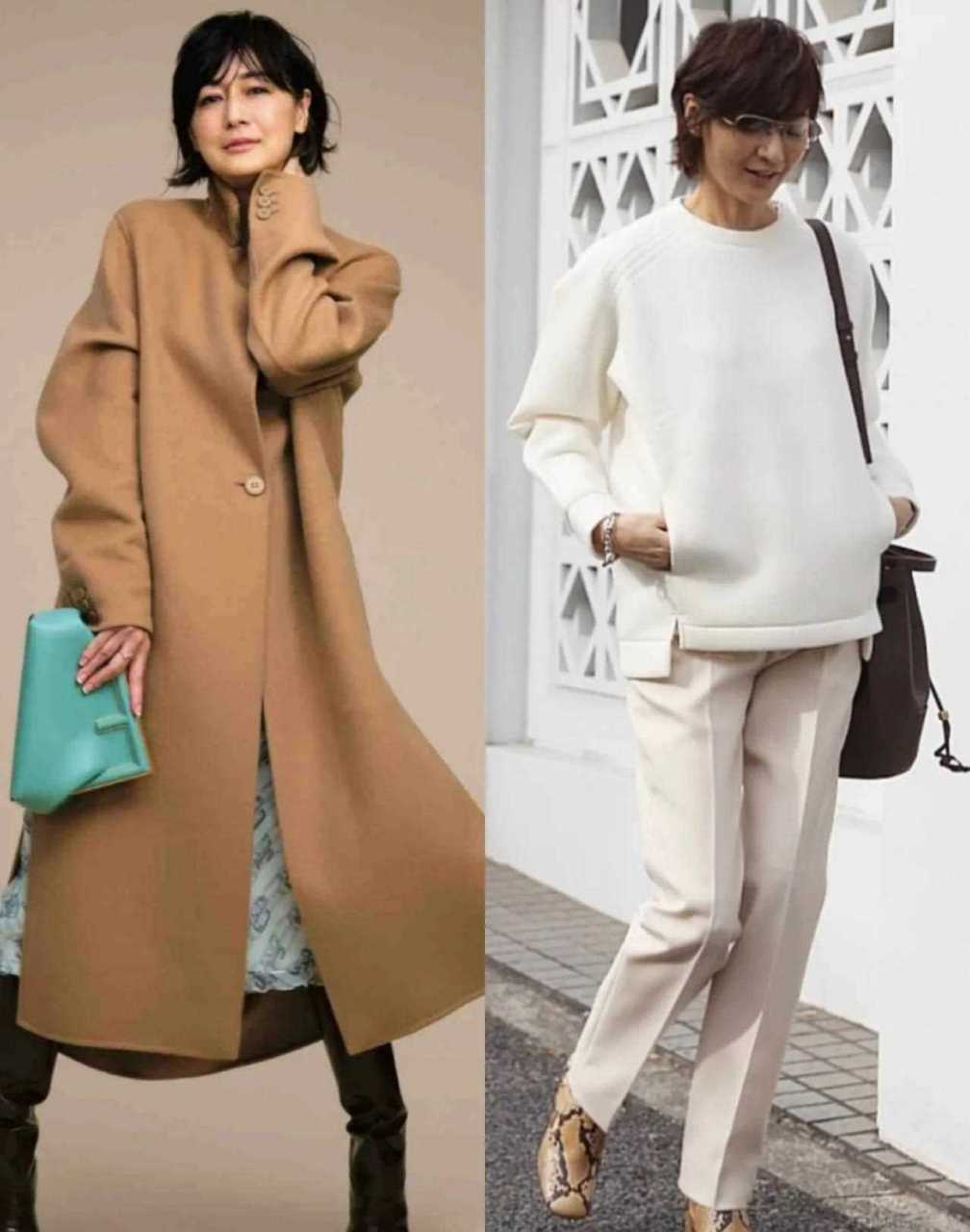 日本时尚博主富冈佳子的着装搭配[抠鼻] 看日本时尚博主富冈佳子的