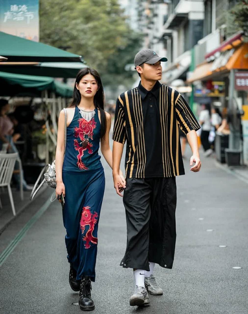 春熙路太古里街拍合集. 是不是被帅哥美女惊艳到了呢?