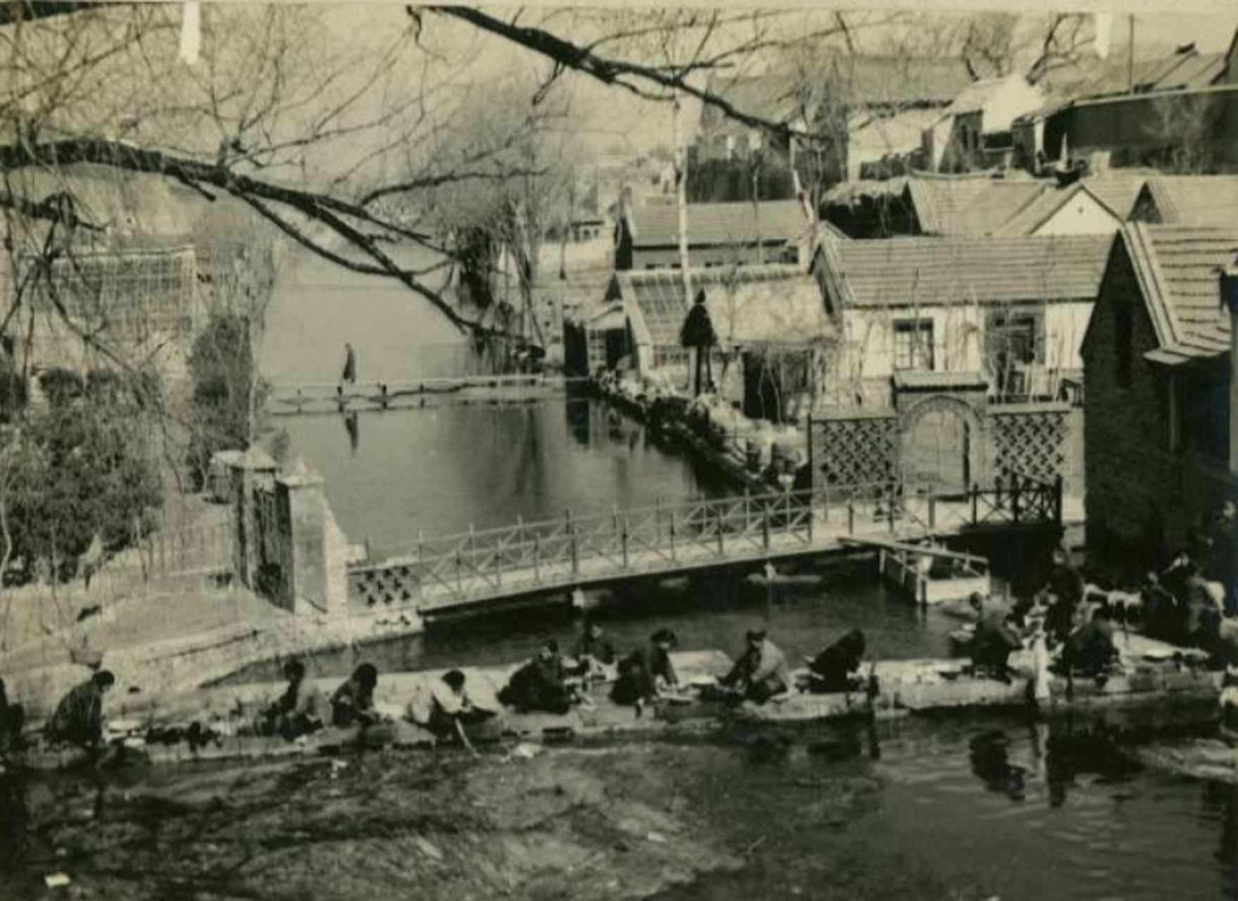 1938年前后,老济南照片,不知道是今天的什么地方?