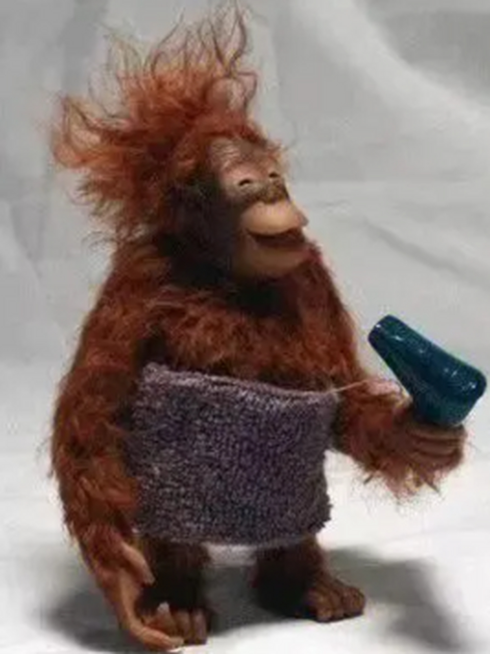 做一只快乐的猴子,吹最酷的发型