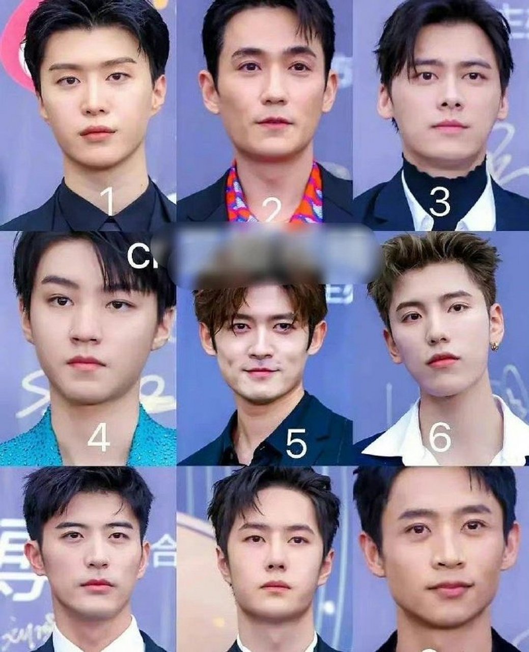 男明星怼脸镜头九宫格,谁狠狠戳中了你的心巴?我先来:小凯!