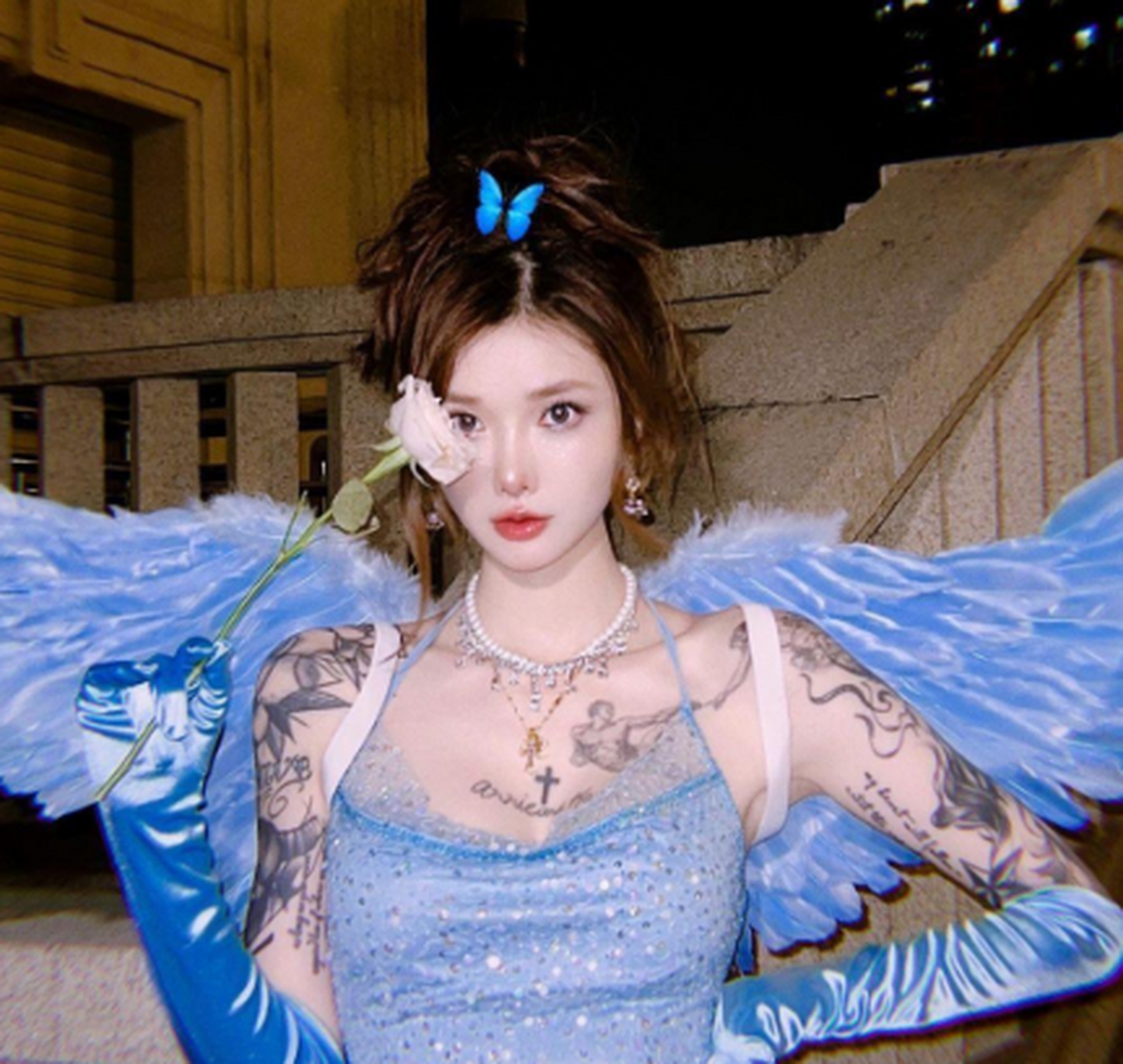 你喜欢我天使的面孔,还是魔鬼的身材?#纹身小姐姐