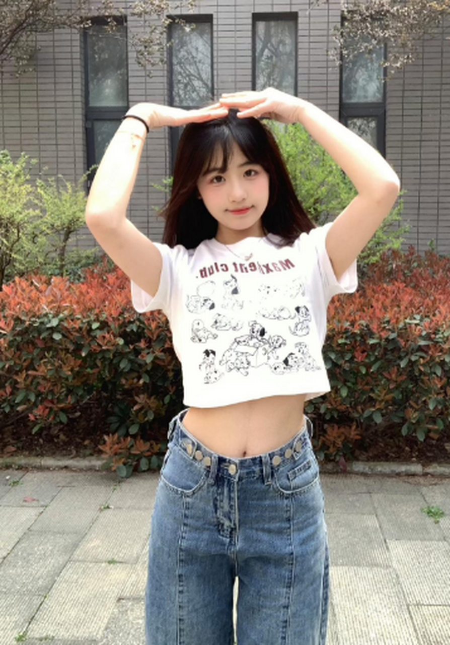 有点微胖,有点可爱,送给你当老婆好不好