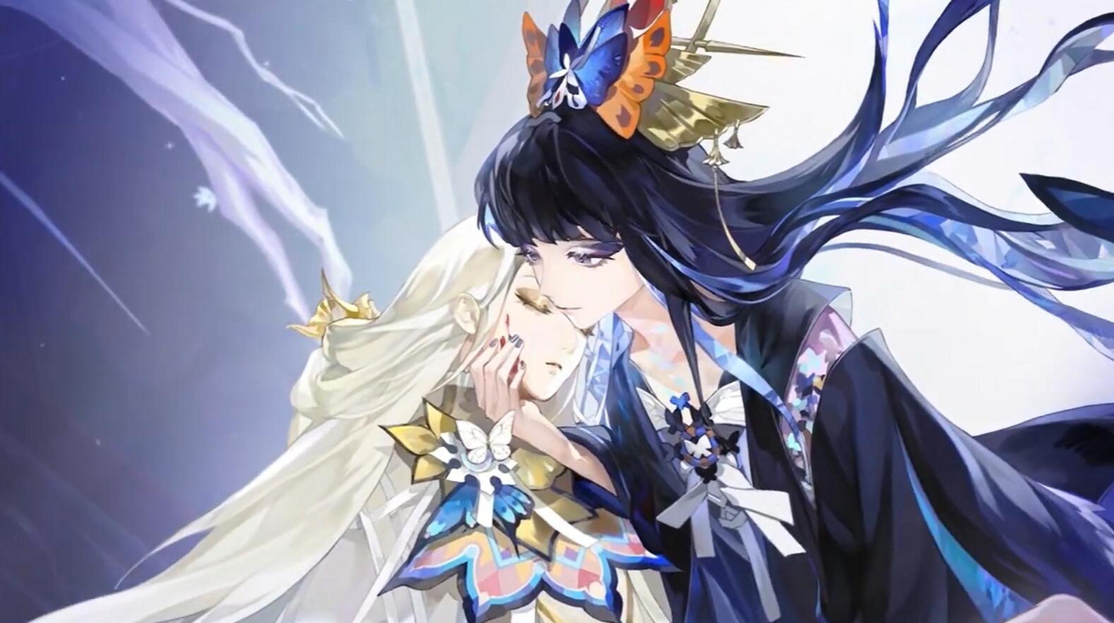 阴阳师手游# #阴阳师# sp空相面灵气典藏皮"双栖蝶"突然发布,这款
