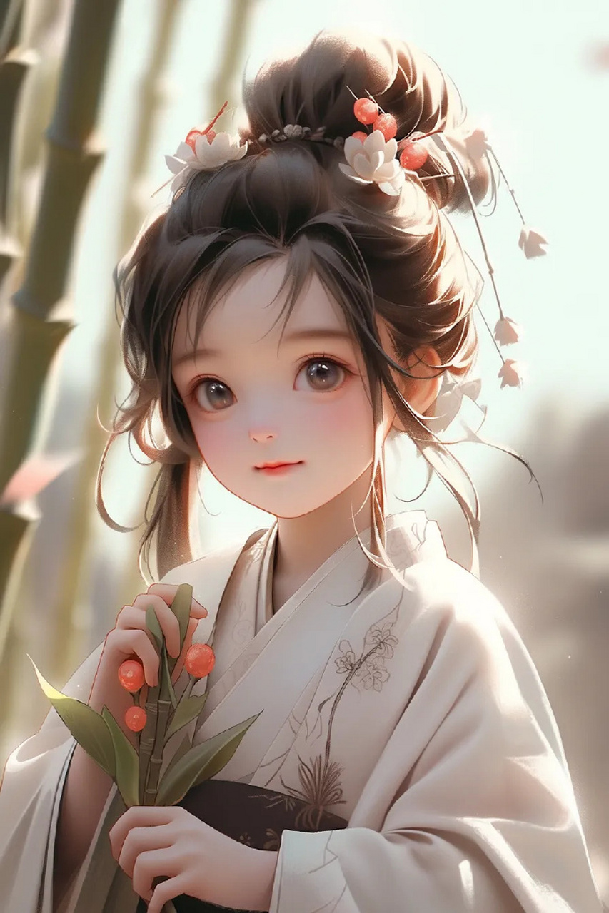 古风呆萌治愈系小美人头像 676767