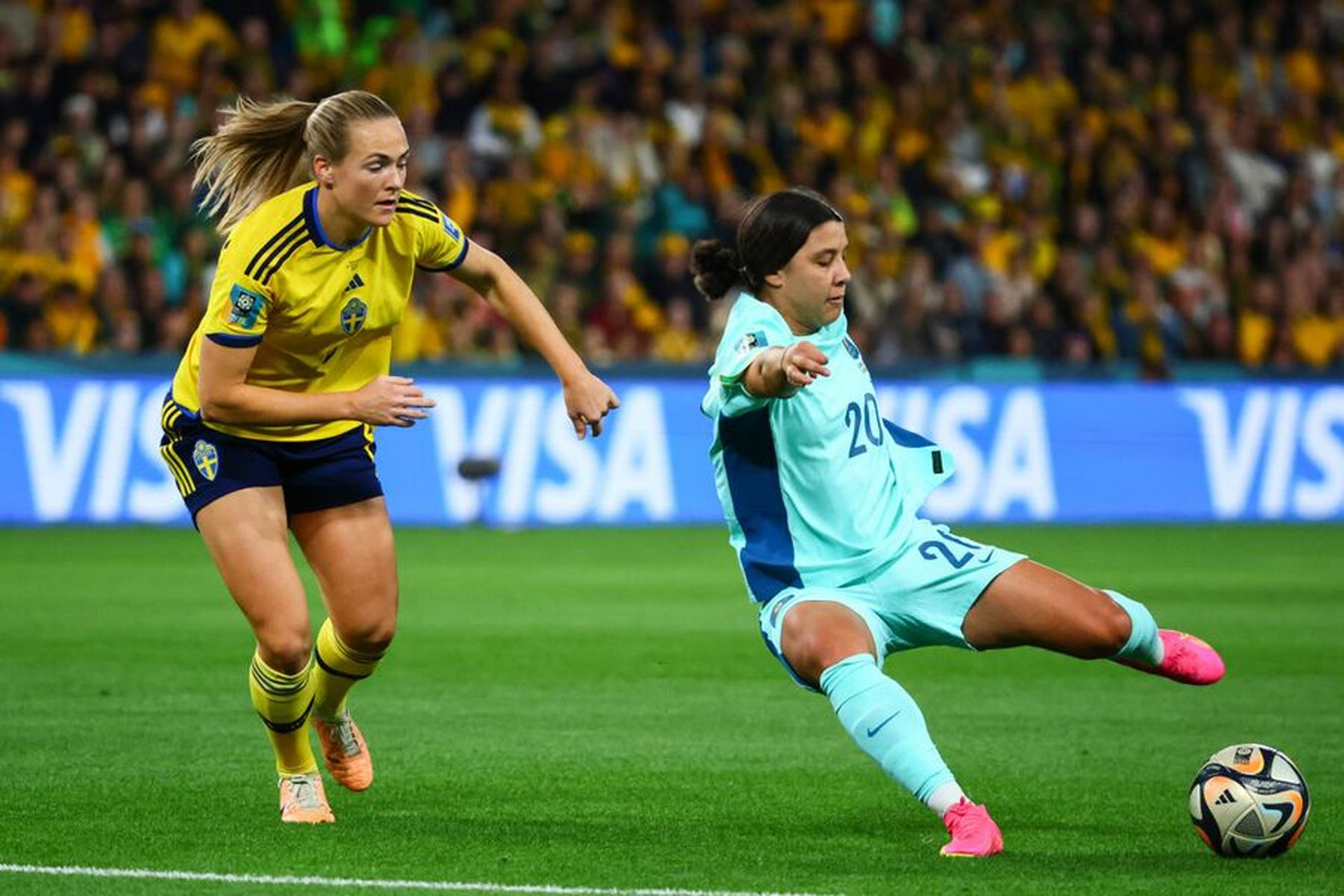 女足世界杯-瑞典女足战胜澳大利亚获得季军!