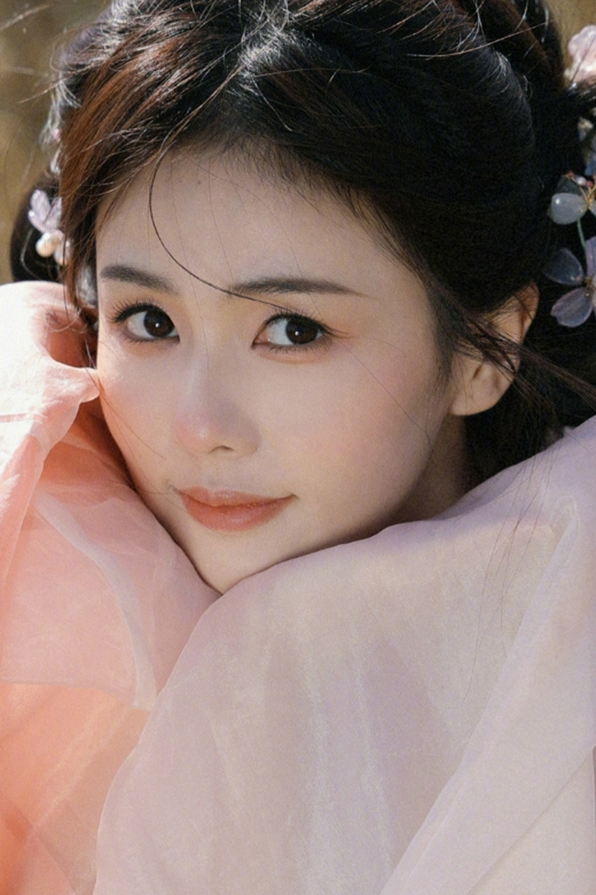 貌美如花,仙气飘飘的#白鹿# 妩媚柔情,气质优雅,妍姿艳质,绝美无双.