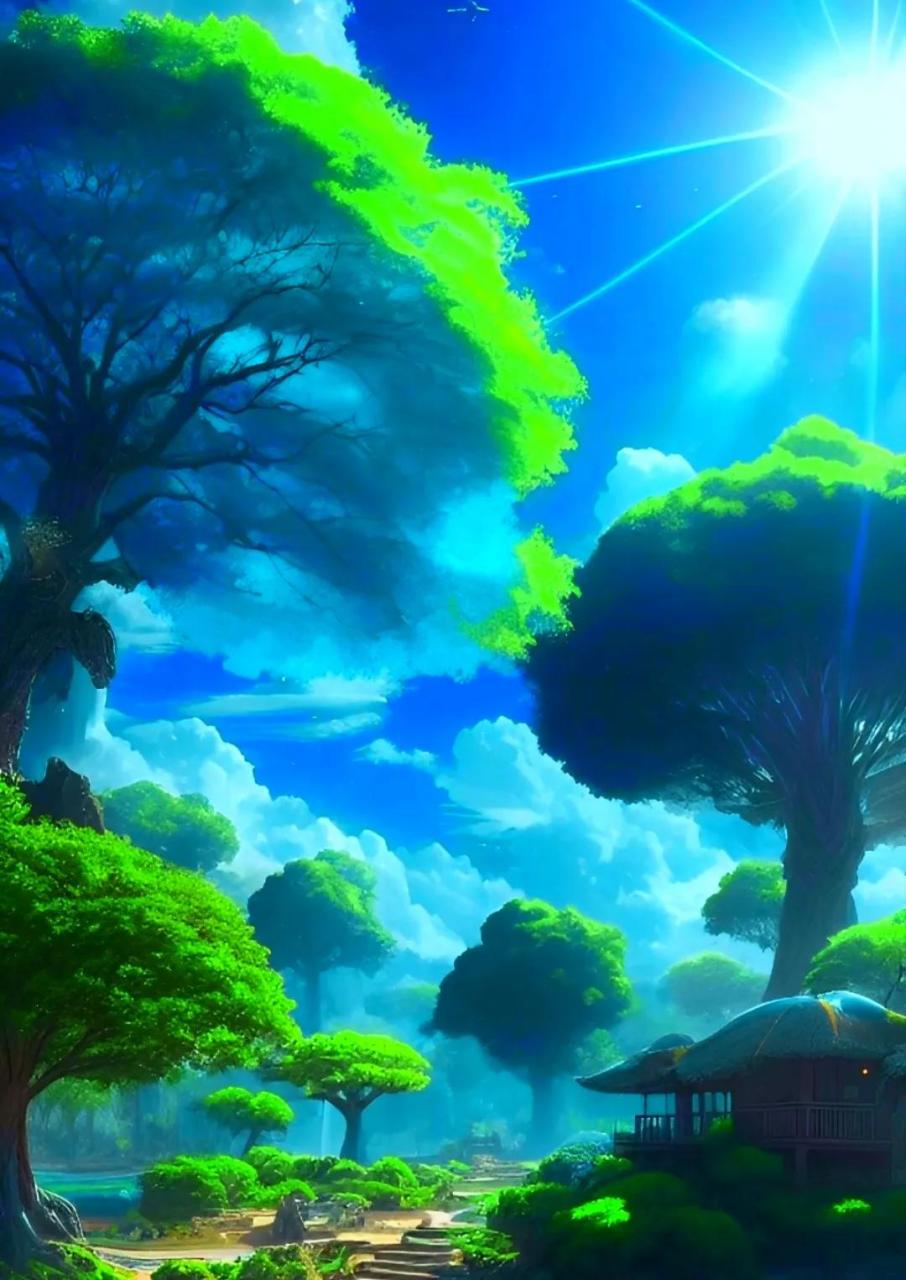 好梦幻…治愈且好看…爱了～爱了～让这张壁纸成为你屏幕上最美的风景