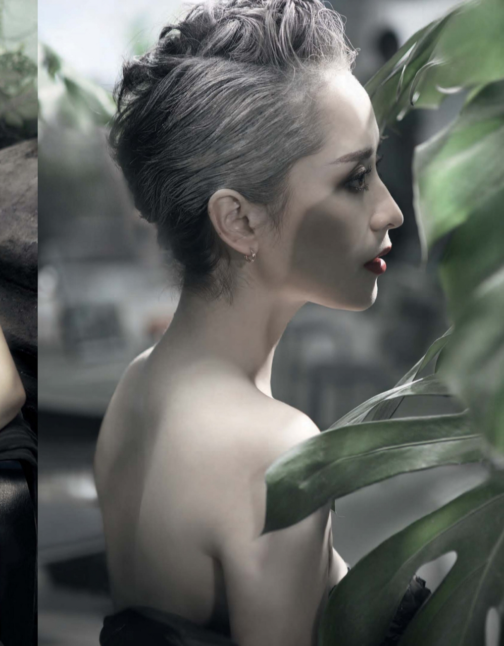 33岁的海清在2010年登上了男人装的封面,展现了"国民媳妇"荧屏之外的