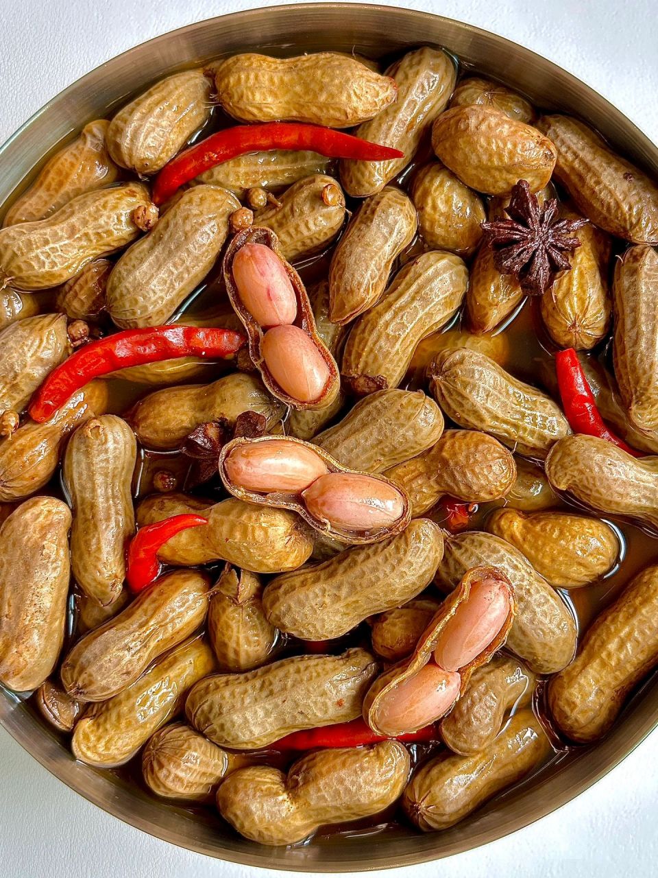 要来了卤花生配方!今天煮了一次,没忍住分了出来,真的太太太好吃了!