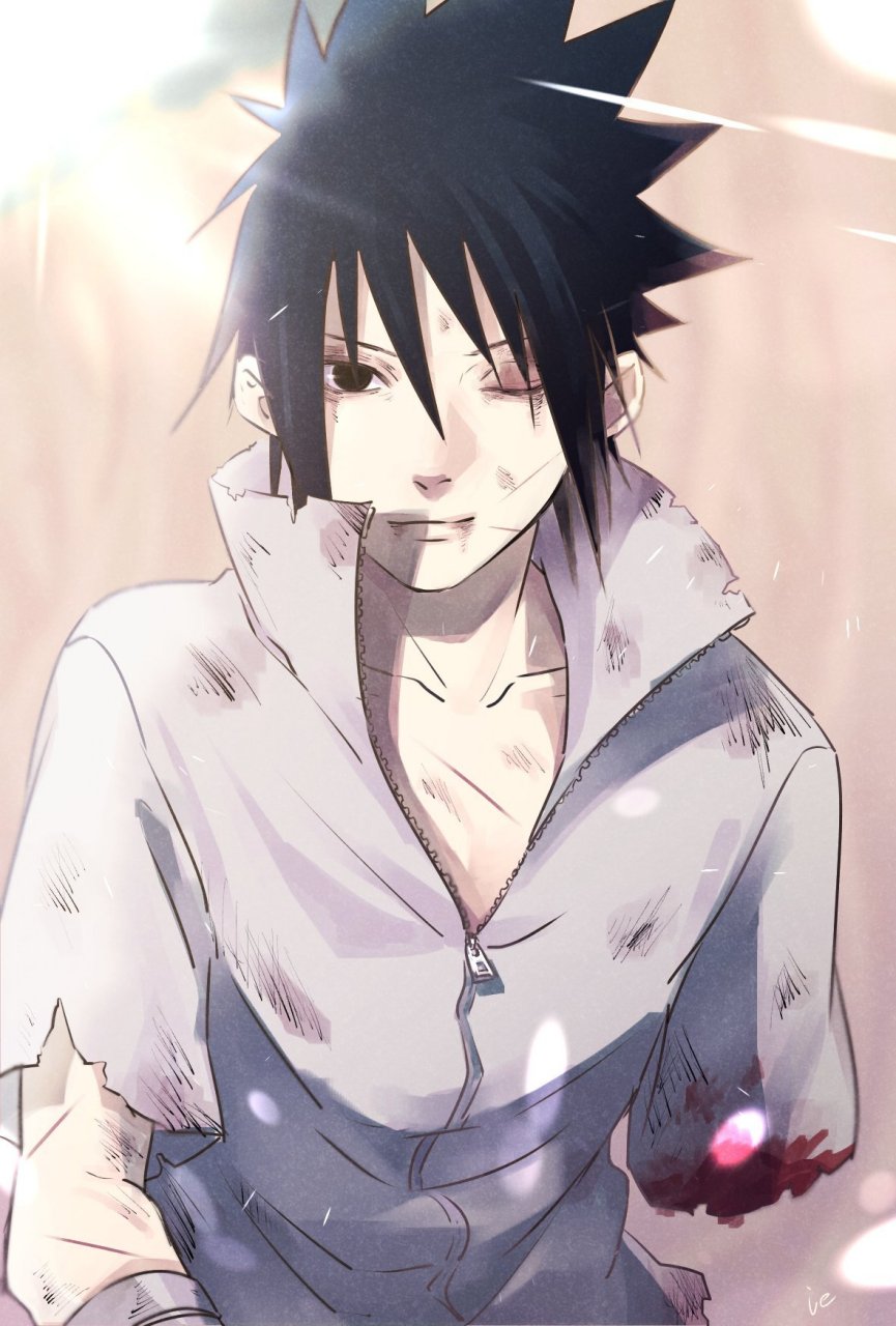 火影忍者# 小樱和佐助笑的好甜美,很配