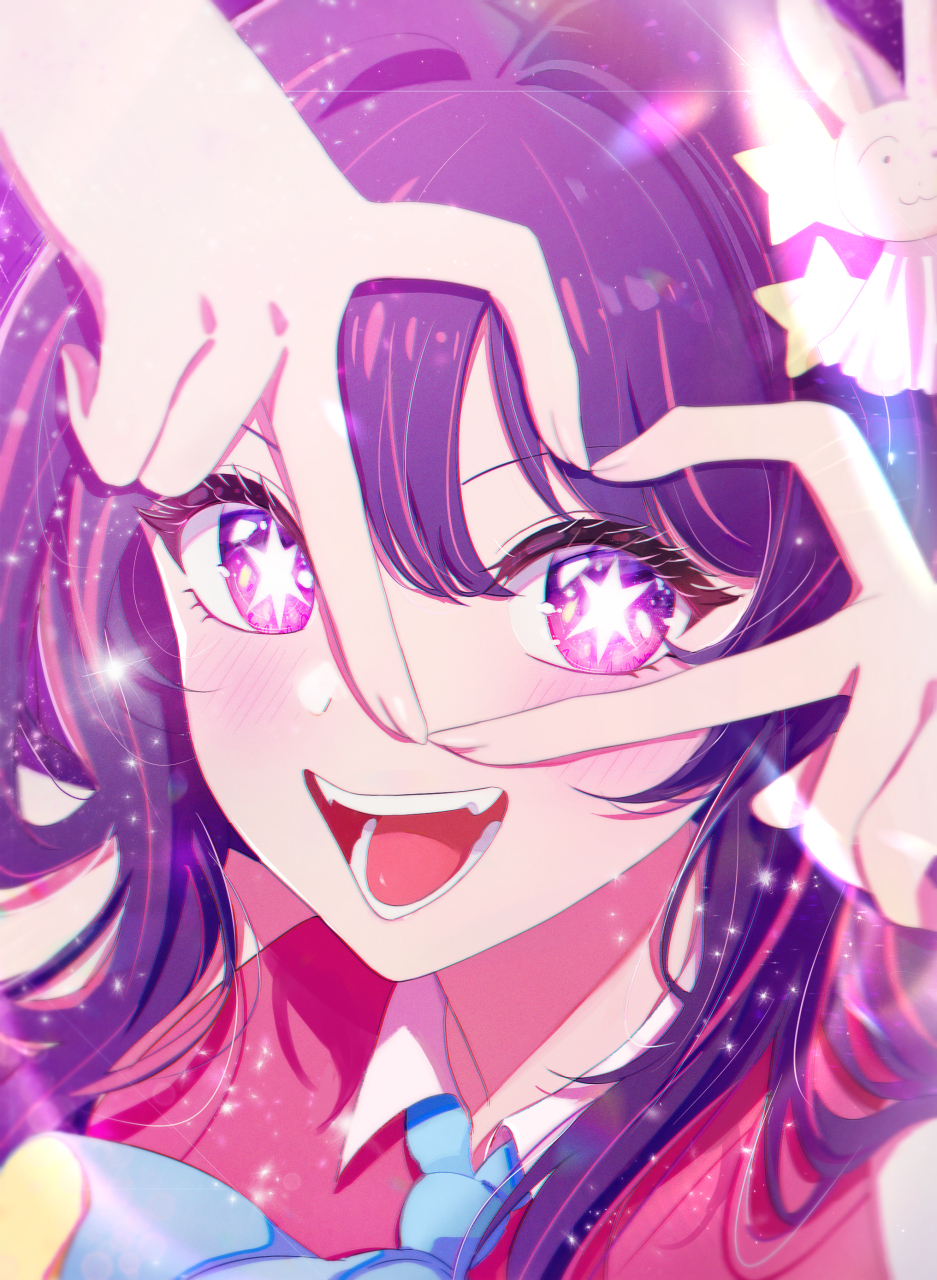 快看,她的眼睛里有星星[期待] #我推的孩子