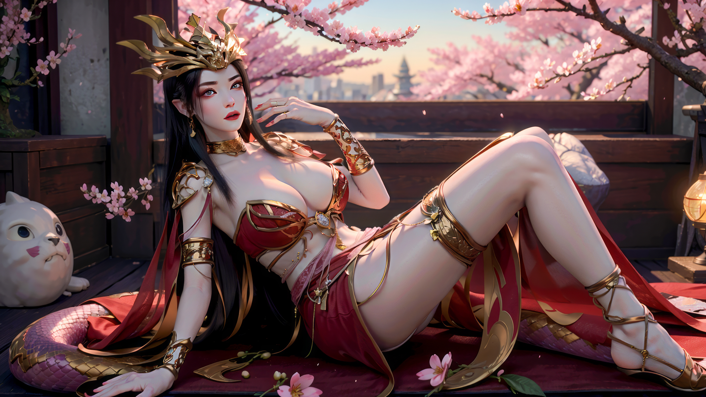 美美的图片,4k电脑壁纸#美杜莎