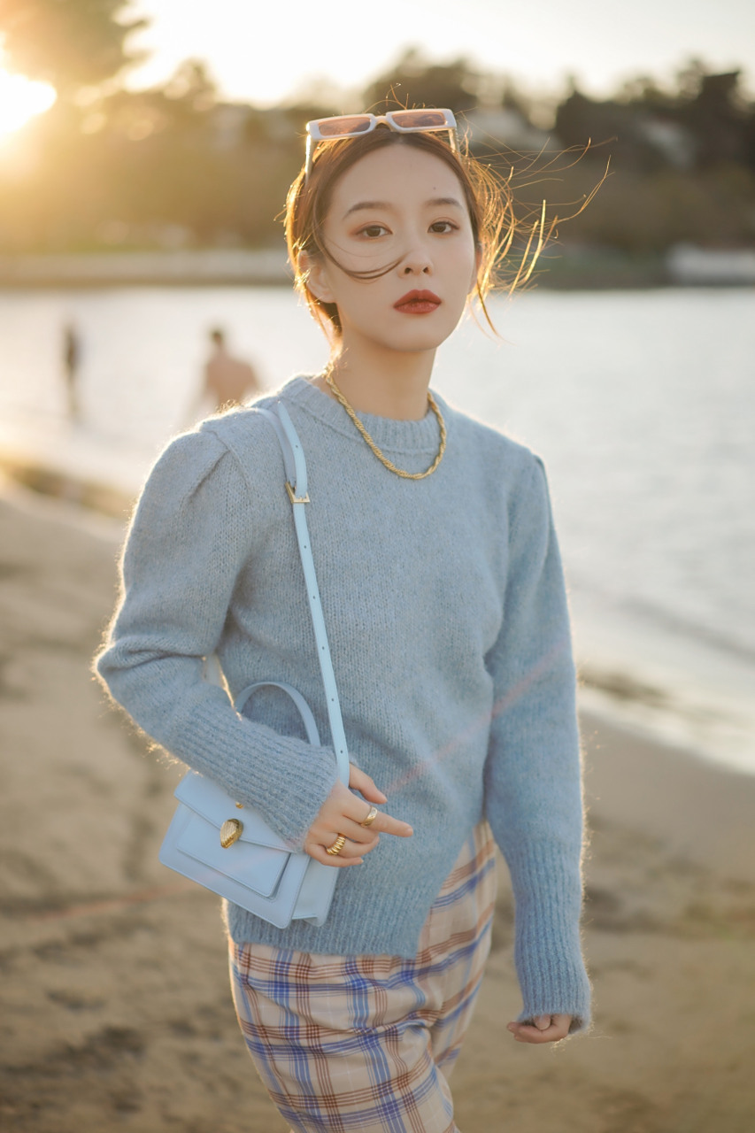 时尚博主小章鱼iris 温柔清新的小仙女一枚