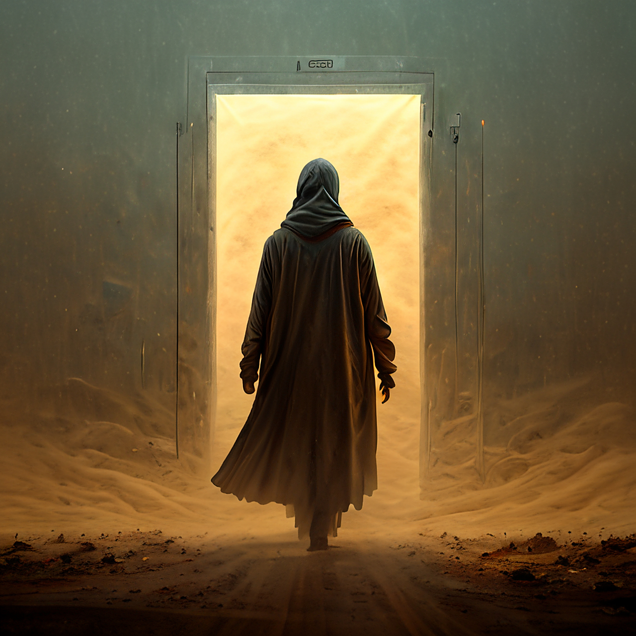 登临谁会迟留意,门外尘埃去路长.优美,4k,平和#百度ai绘图黑科技