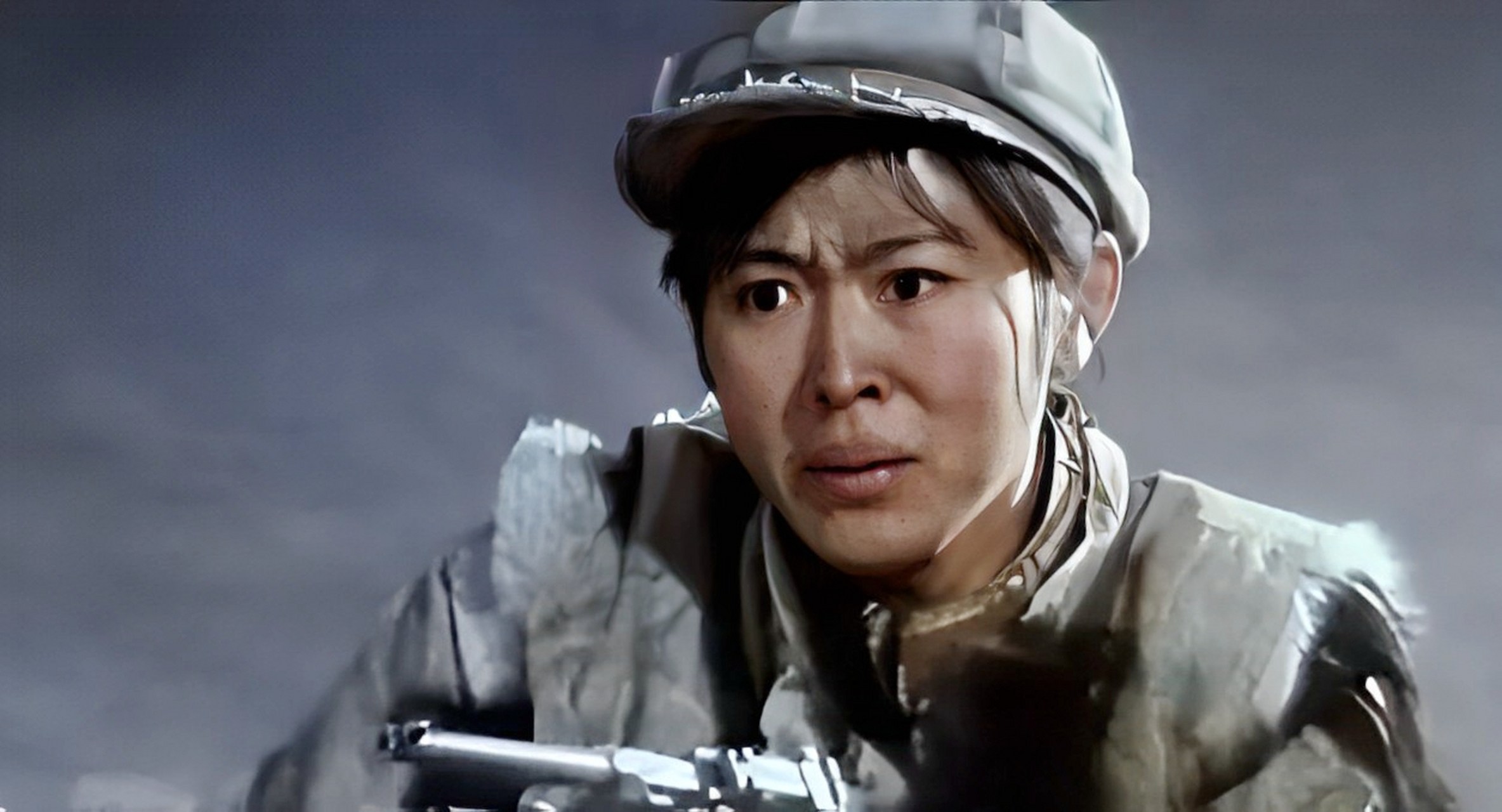 她曾经参加过红军对马家军的战争,可惜红军失败了,她和其他红军战士