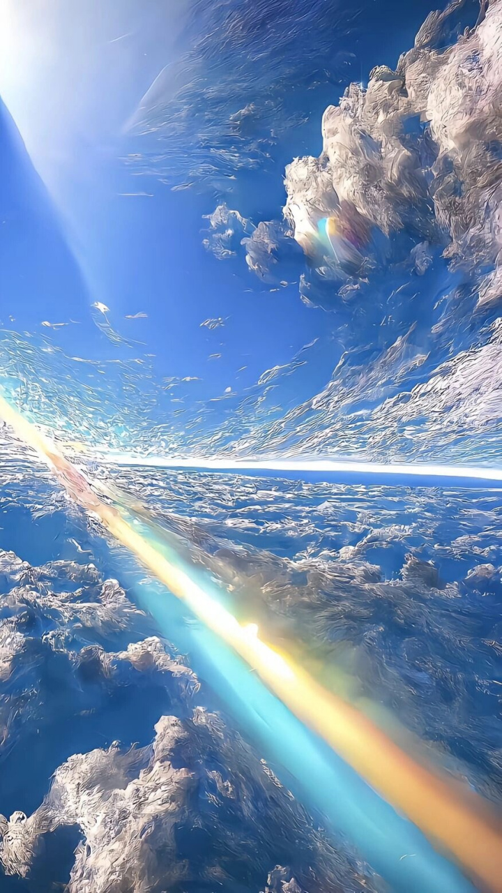 8k超清壁纸渐变色彩的效果