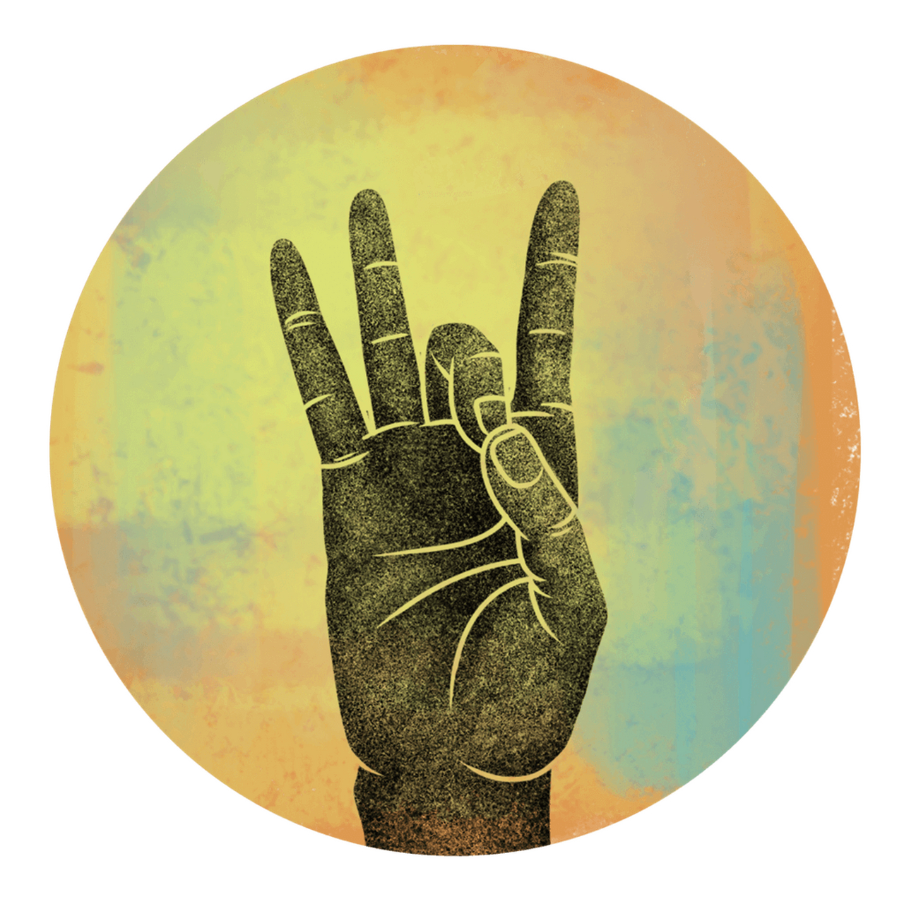 00瑜伽手印学习:天空手印 akash mudra akash在梵语中是"空"或者"