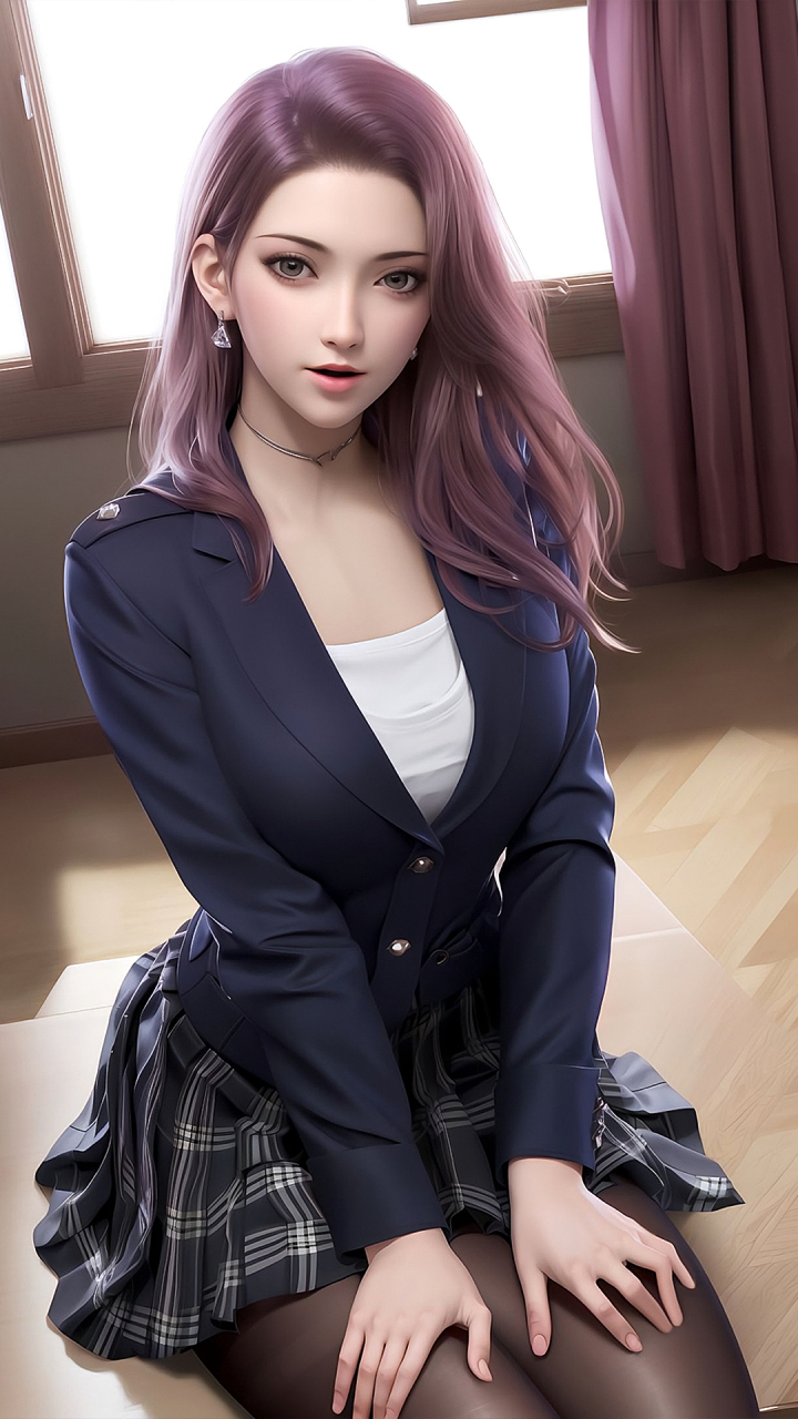 国漫女神|《穿越火线》云悠悠高清ai手机壁纸:云悠悠