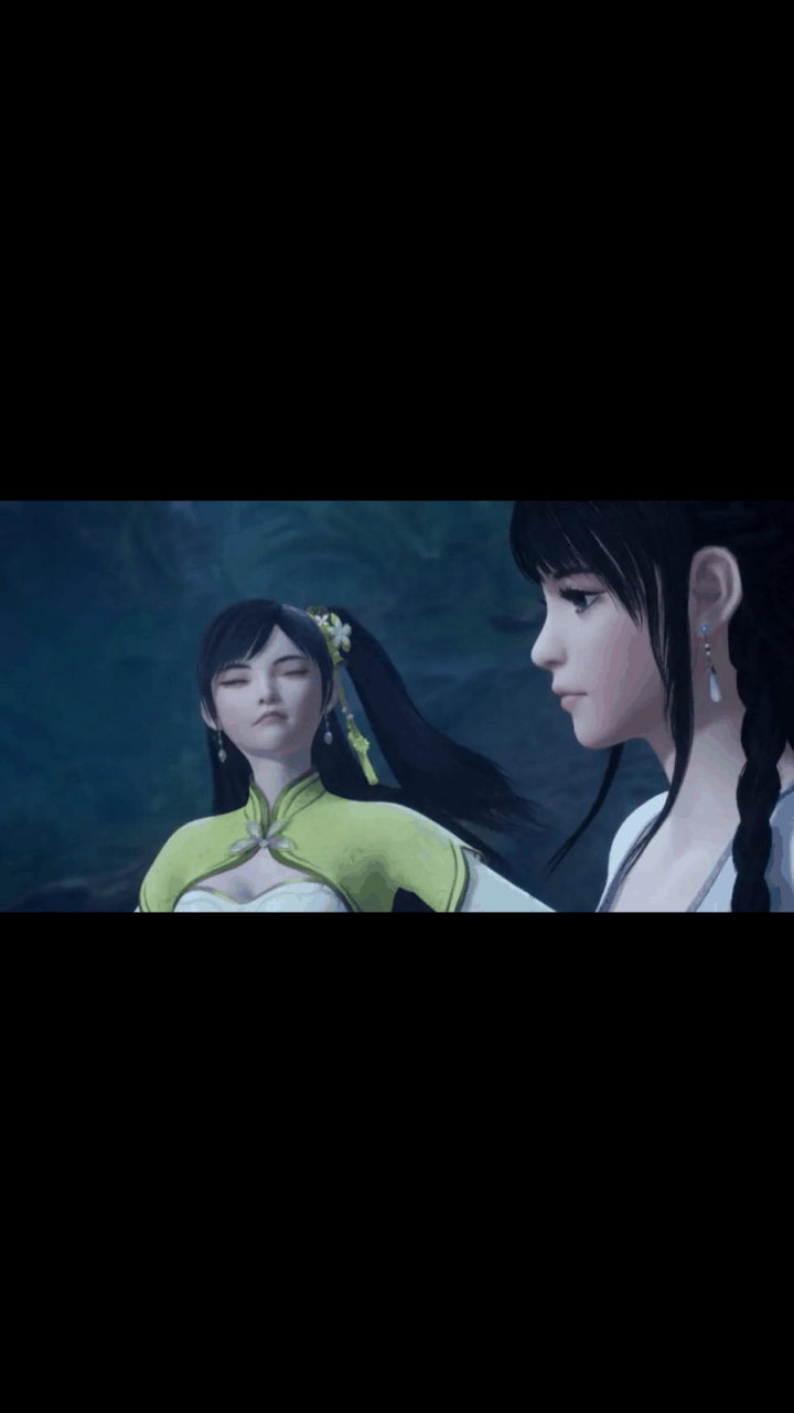 gif创作人# 叶嫣然和叶雪云两美同框,一个活泼开