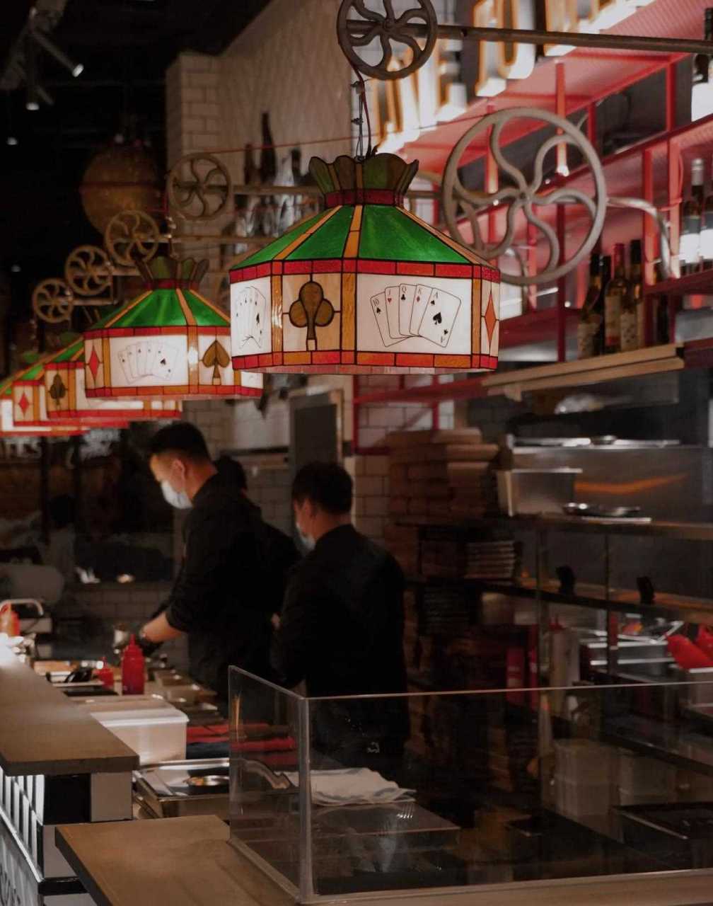 美式工业风餐吧酒吧于一体的综合性场所,老美集市 white bear market