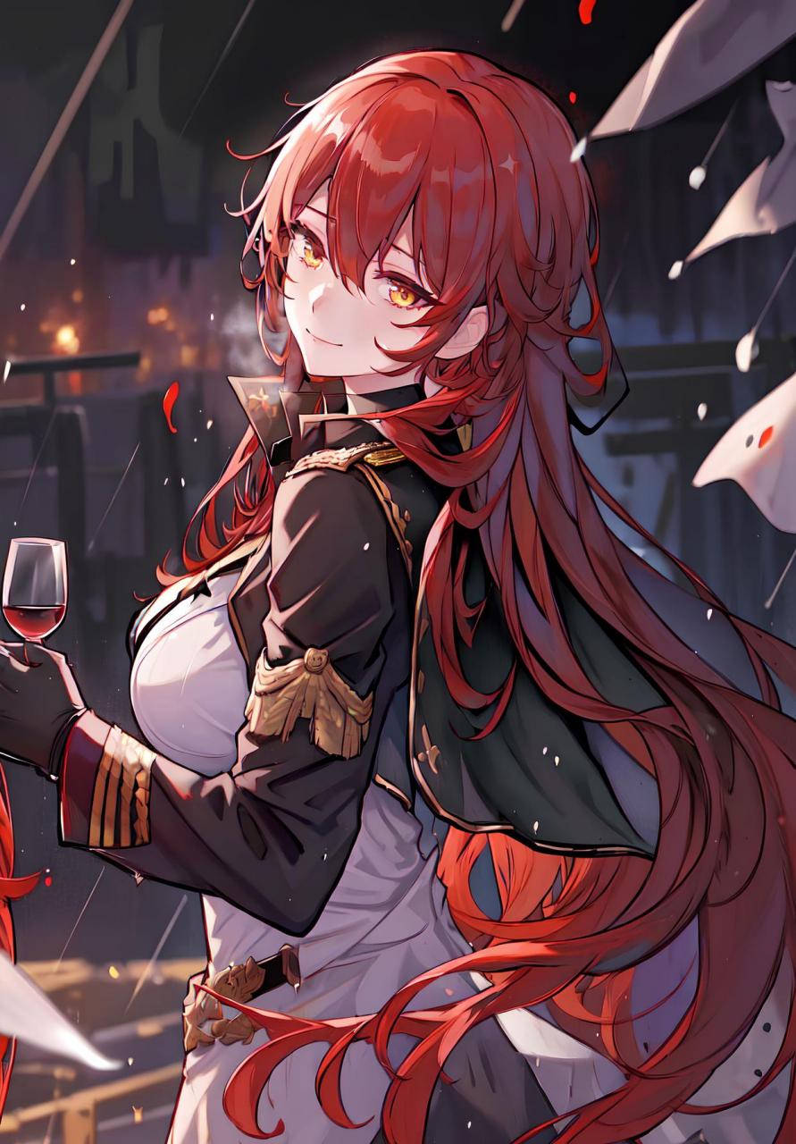 红发姬子,优雅又不过时[期待]