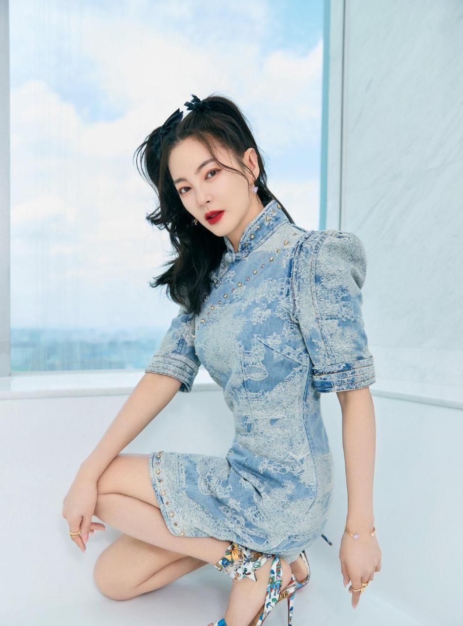 张雨绮 高跟凉鞋,身材完美