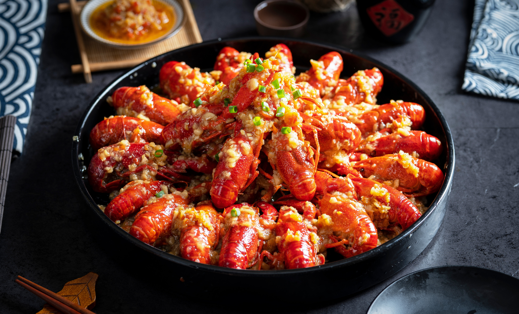 美食摄影——蒜香小龙虾#小龙虾