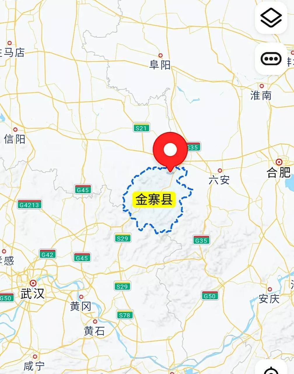 金寨县是安徽省西边的门户,是大别山核心区域,也是安徽,河南和罕北