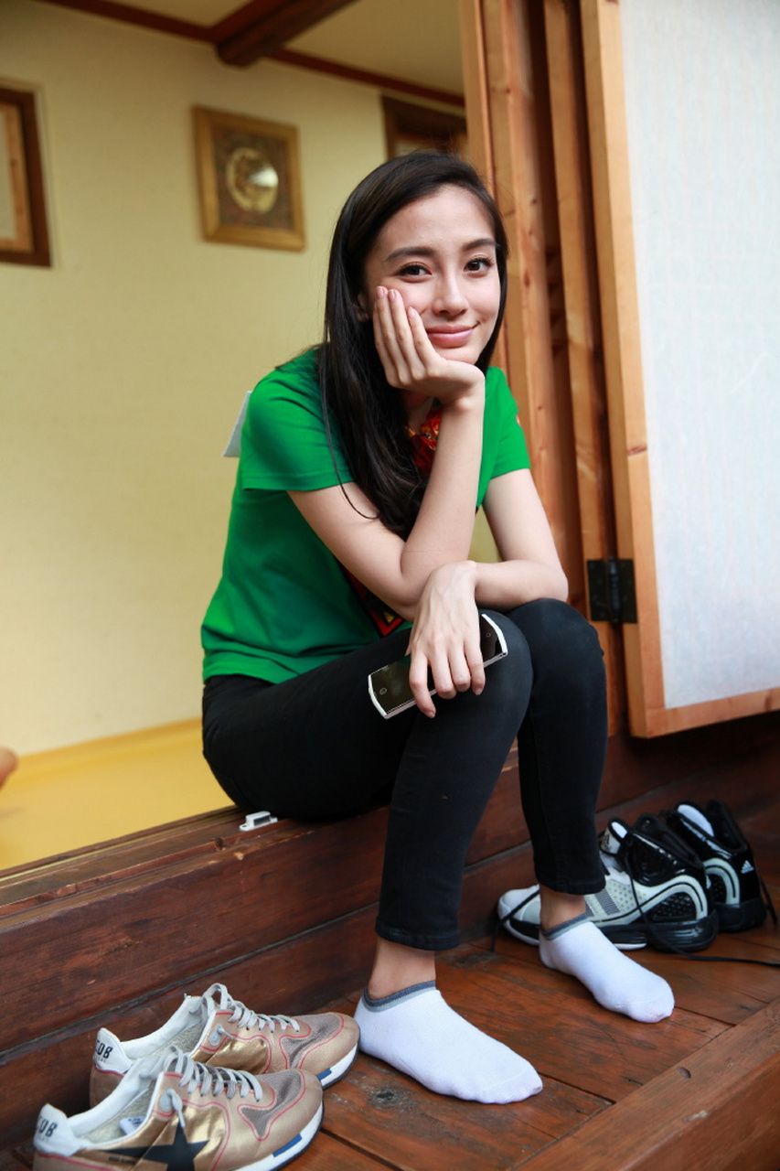 angelababy在跑男的十年