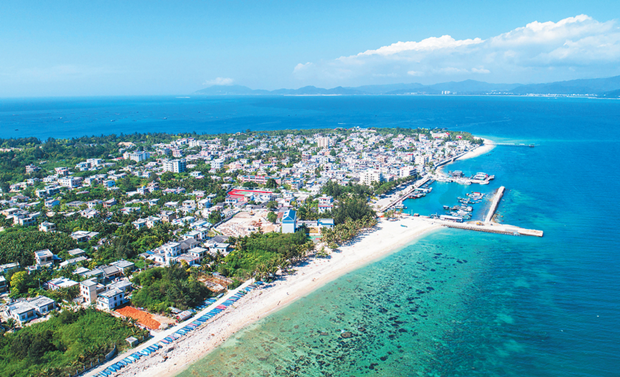 三亚市西岛渔村