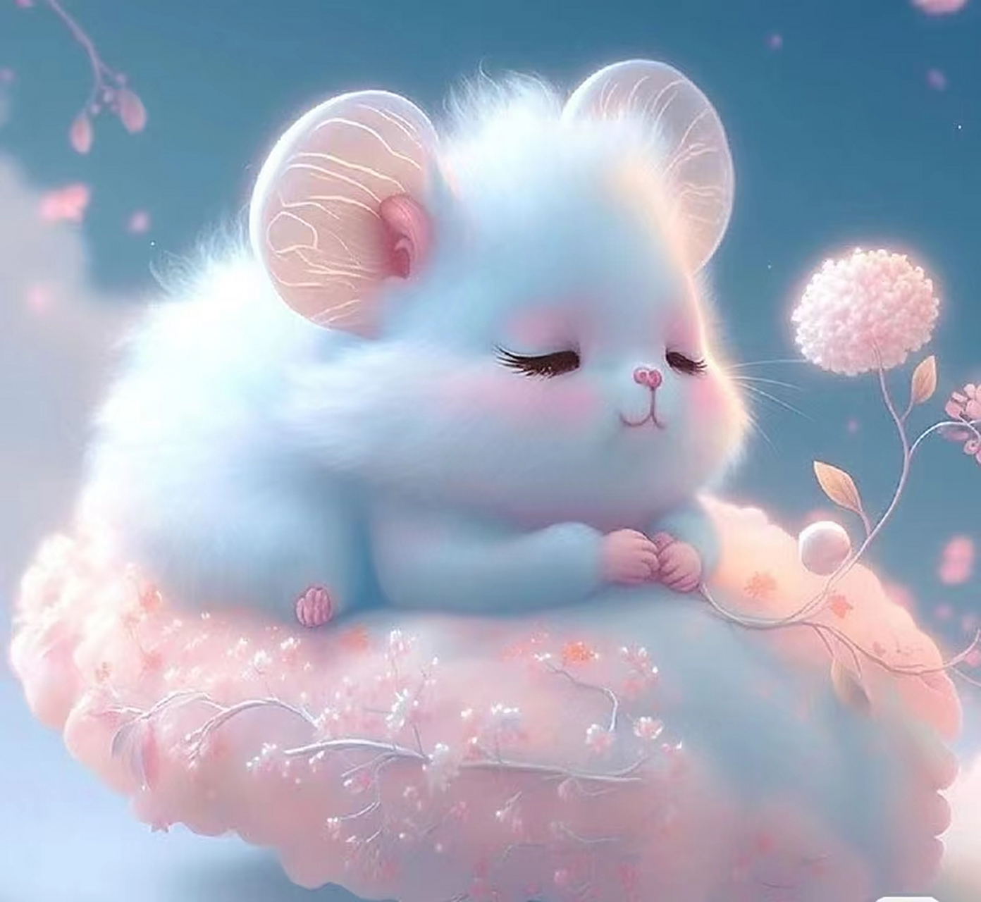 萌萌超可爱的十二生肖图,他们是蛇鼠一窝,龙虎相争,牛兔一家的鼠牛