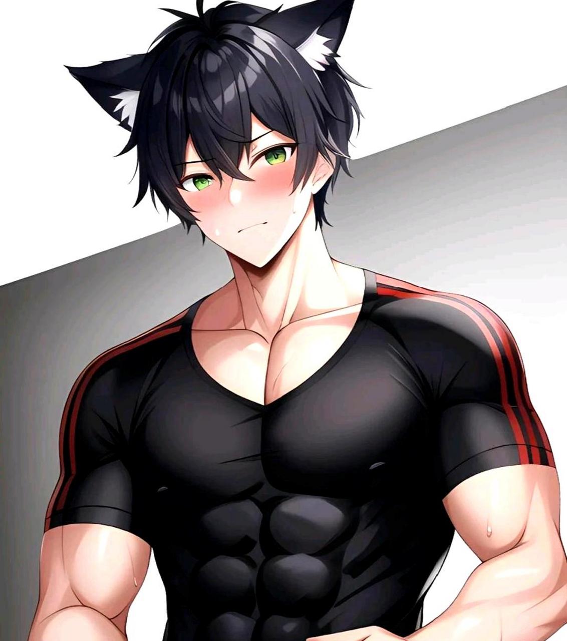 如果你家的猫咪突然变成了一个肌肉帅哥,你最想对他做什么?