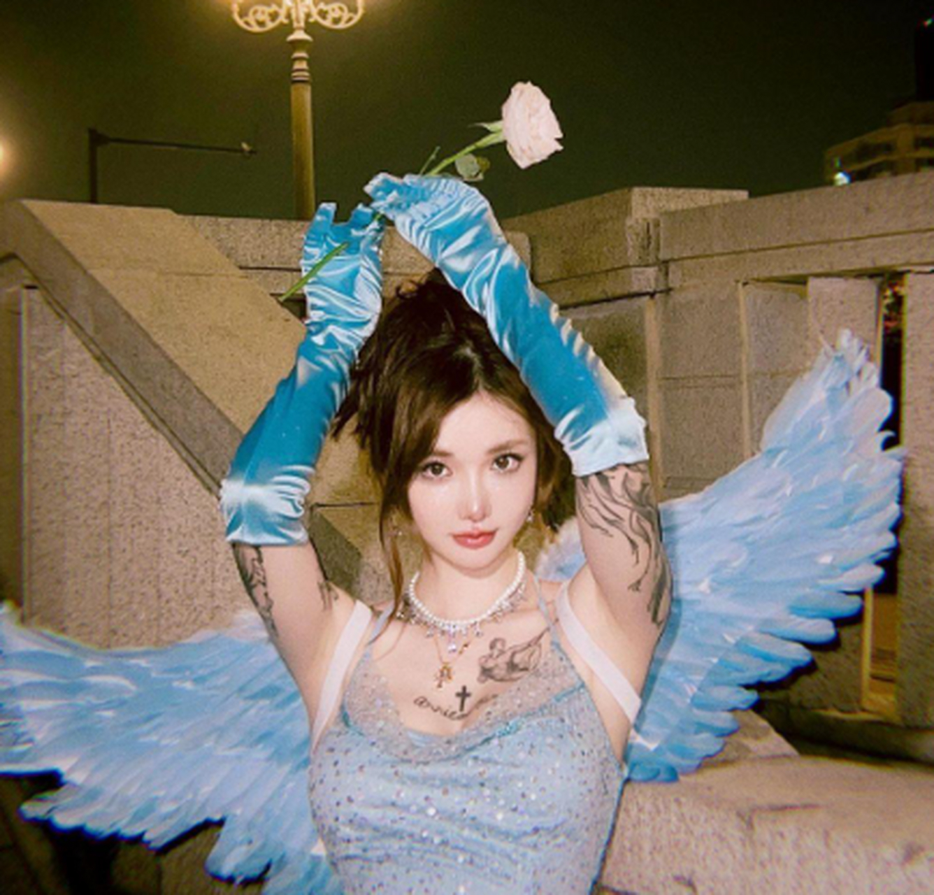 你喜欢我天使的面孔,还是魔鬼的身材?#纹身小姐姐