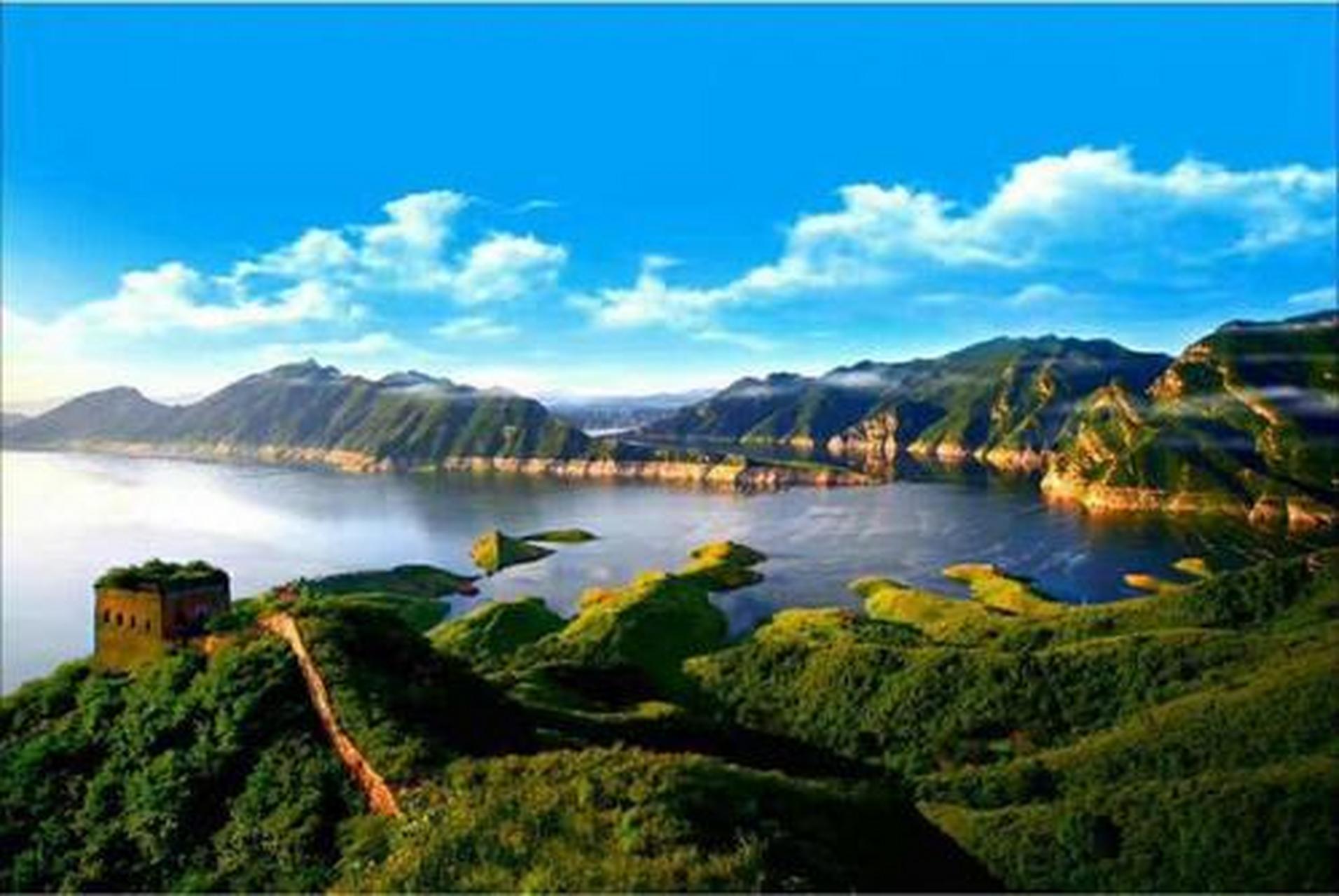 去了潘家口水库才知道,这里的湖水下藏着国内唯一的"水下长城".