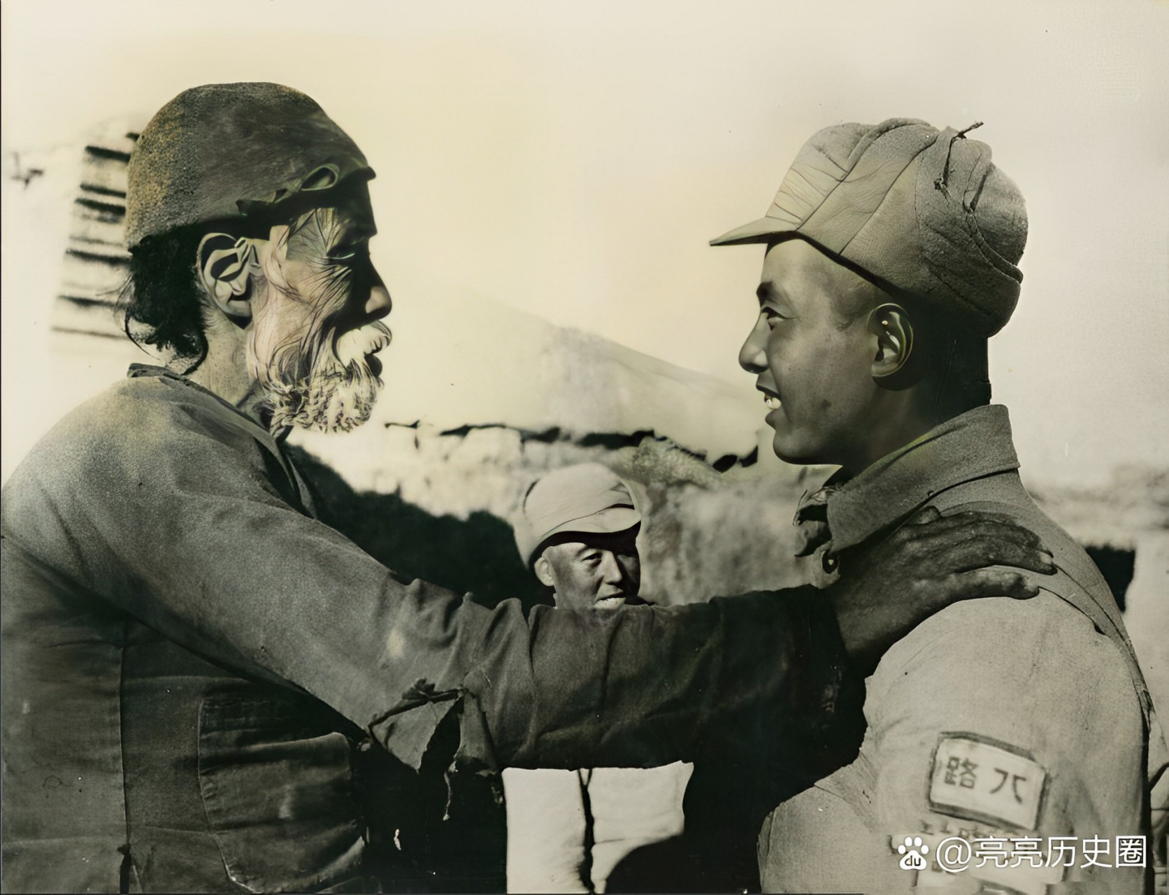 抗战时期,八路军和老百姓真是情系军民!