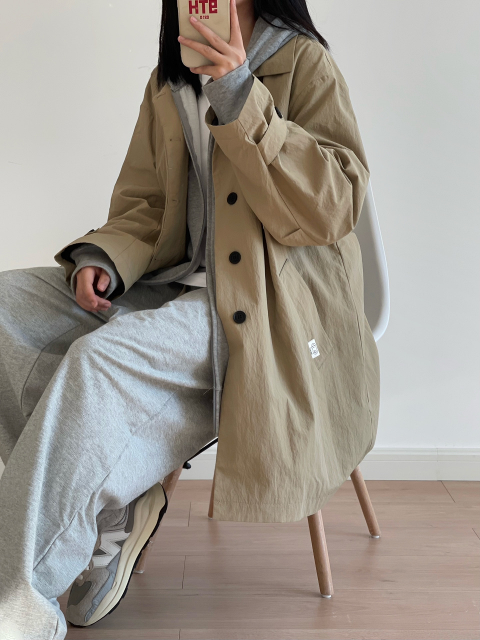 舒舒服服 春秋风衣搭运动装可以说是又帅又得劲儿