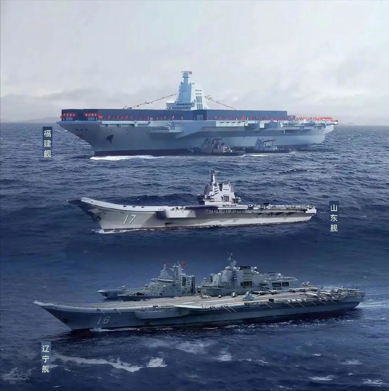 福建舰最新消息:离海试只差一关,配套舰载机显露真容.