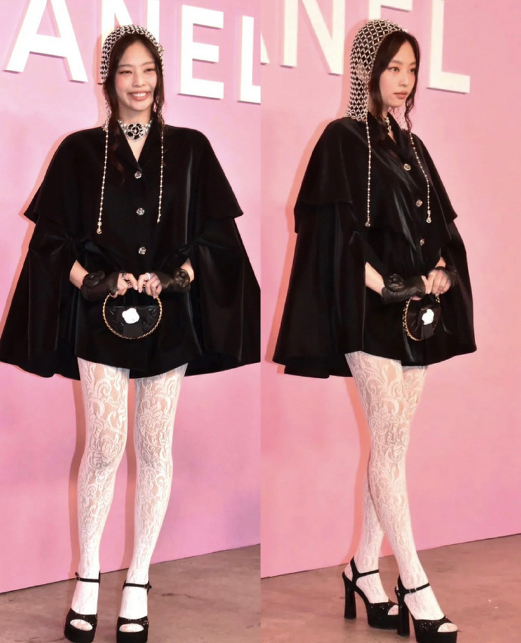 jennie看秀穿搭and模特上身效果 676767