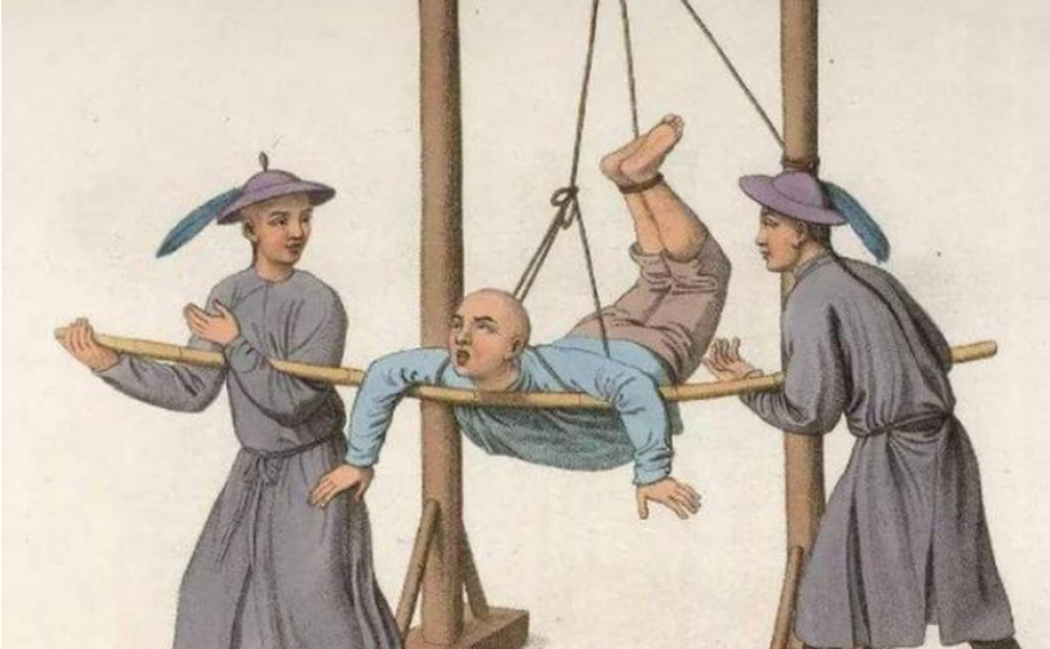 "古代女子酷刑:一丈红" 这个刑法有着看起来十分浪漫的名字,但真的