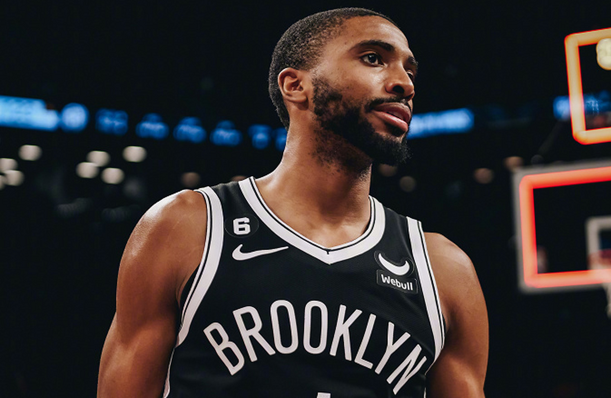 37:米卡尔·布里奇斯(布鲁克林篮网)  球员资料:26岁,第5个赛季,2018