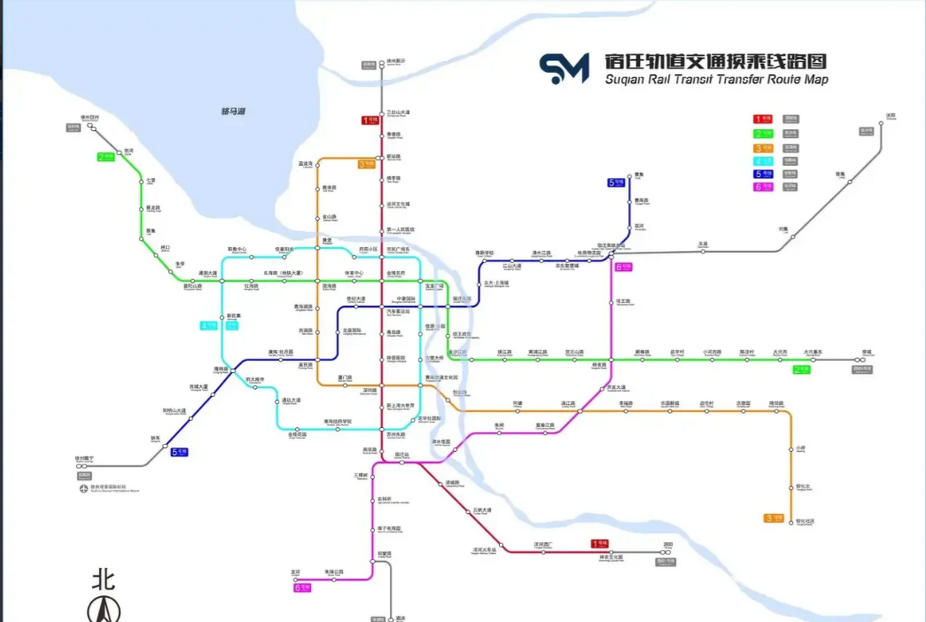 宿迁规划地铁线路图图片
