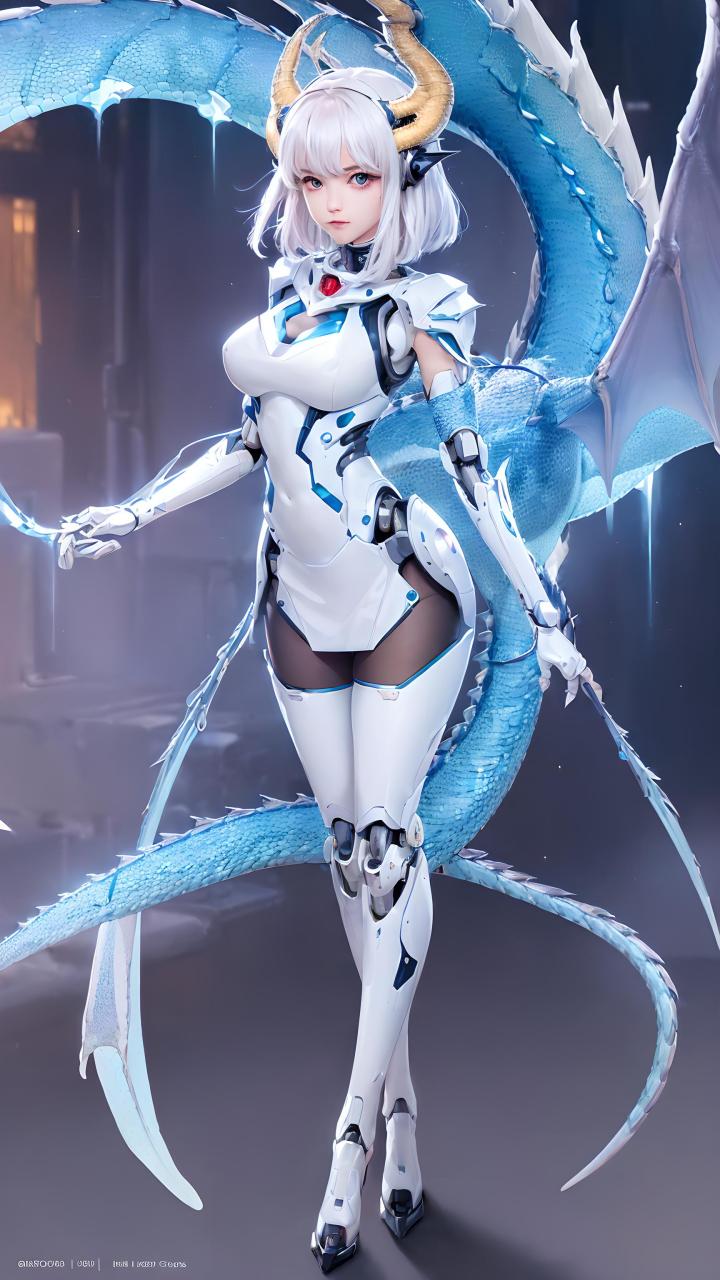 96 ai绘画 | 清冷女孩 7615 机甲少女 06 二次元 90 次元壁