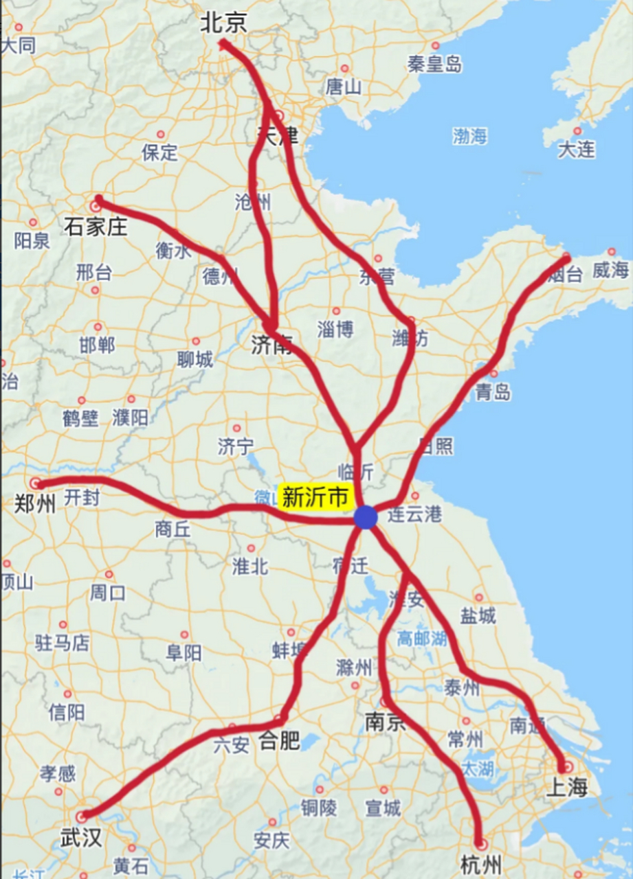 要说未来五到十年,新沂市绝对会是江苏最强的县级高铁枢纽,没有之一