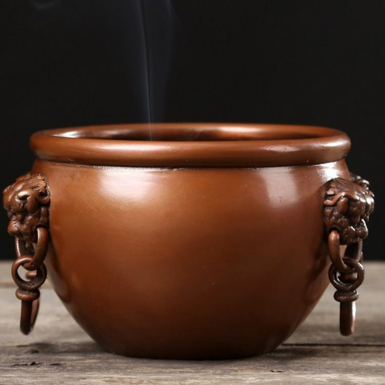 铸铜储水缸雕塑 家居铜米缸摆件 庭院铜雕大缸工艺品雕塑