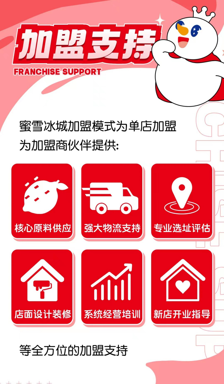 1,蜜雪冰城加盟费:县级7000一年,地级9000一年,省会城市11000元一年.