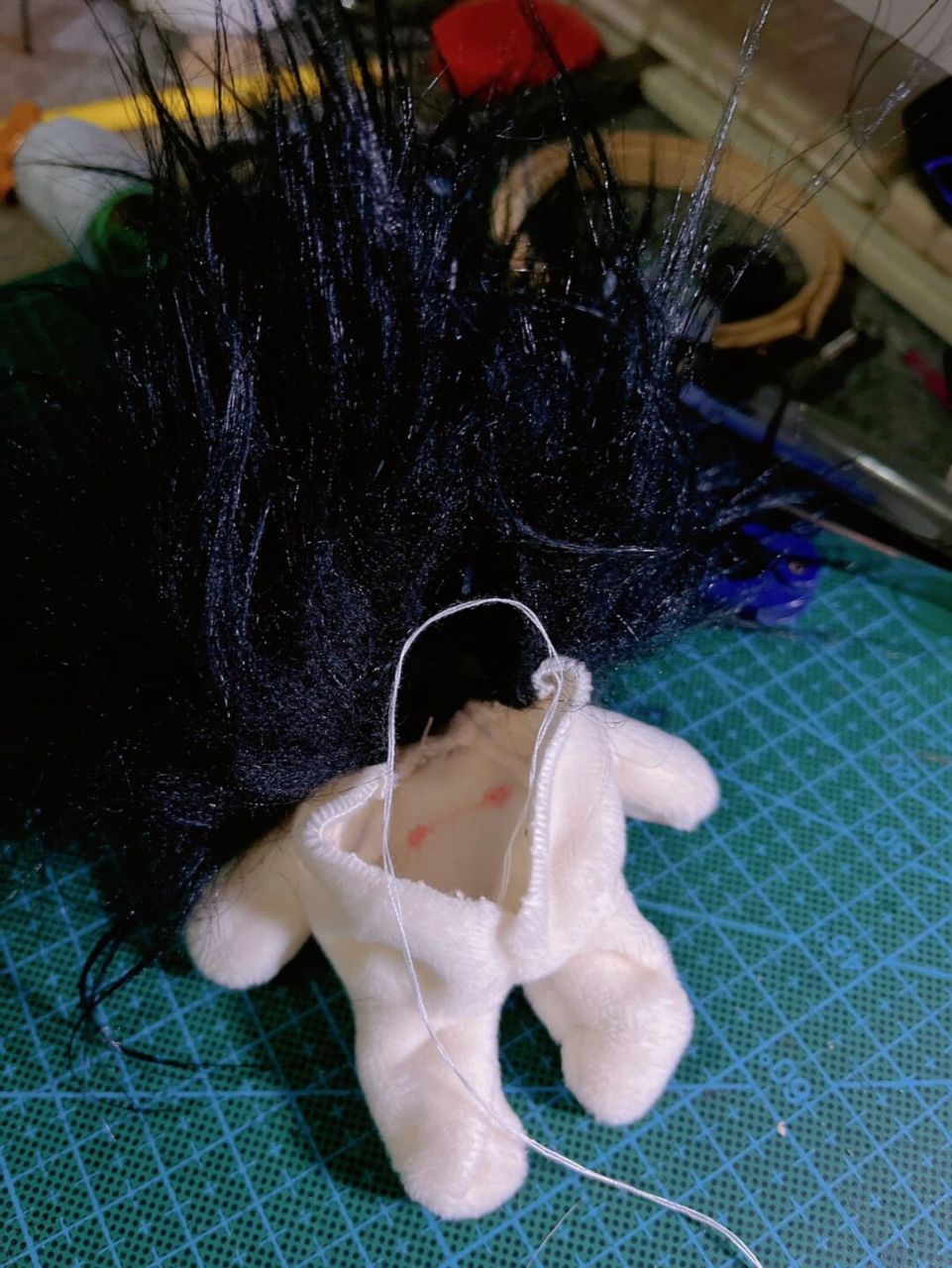 手作迷糊小絮棉花娃娃 脏脏包阿絮附教程  更新:衣服也打版做出来了